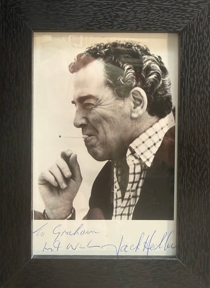 Jack Hedley, Hand Signed Framed Official Publicity Photo With COA