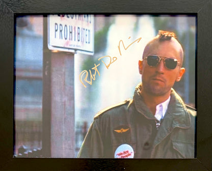 Robert De Niro Autographed 'Taxi Driver' Photo With COA