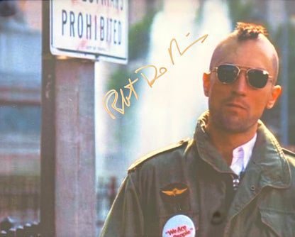 Robert De Niro Autographed 'Taxi Driver' Photo With COA