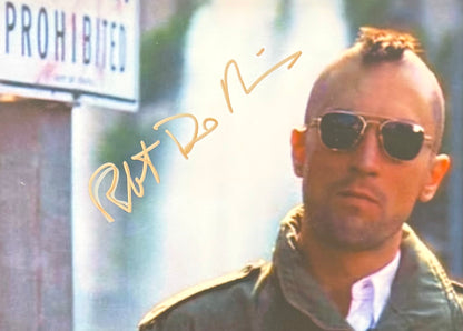 Robert De Niro Autographed 'Taxi Driver' Photo With COA