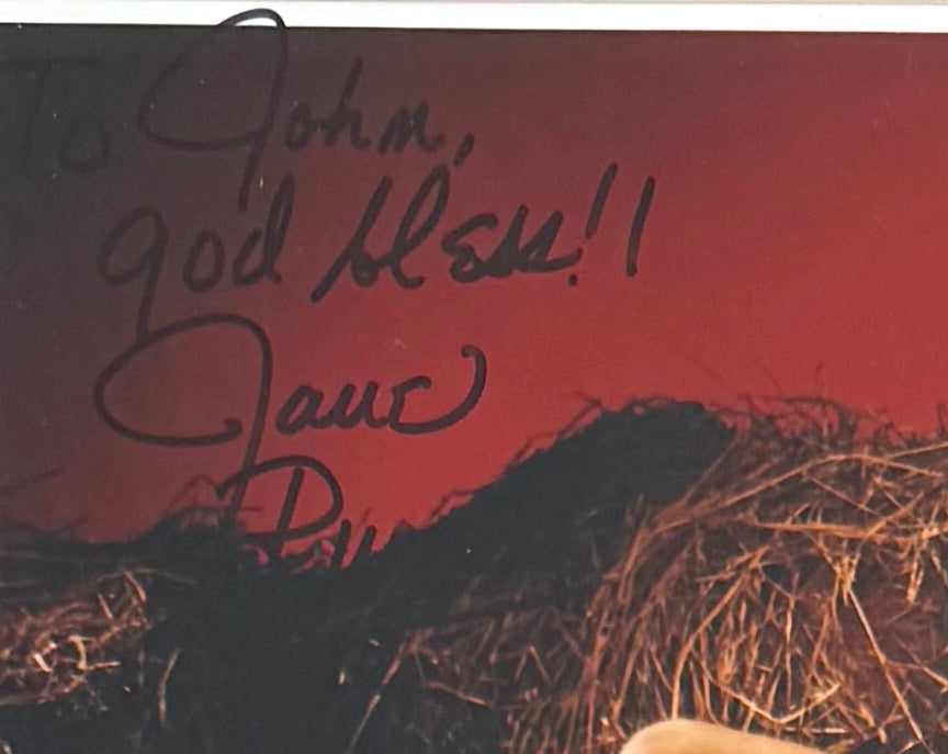 Jane Russell, American Actress, Hand Signed 'The Outlaw' Photo & COA
