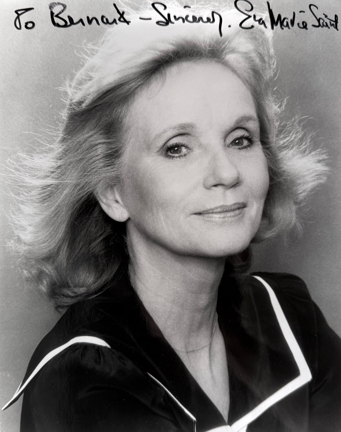 Eva Marie Saint, Hollywood Actress, Hand Signed Original Photo, 25cm x 20cm & COA