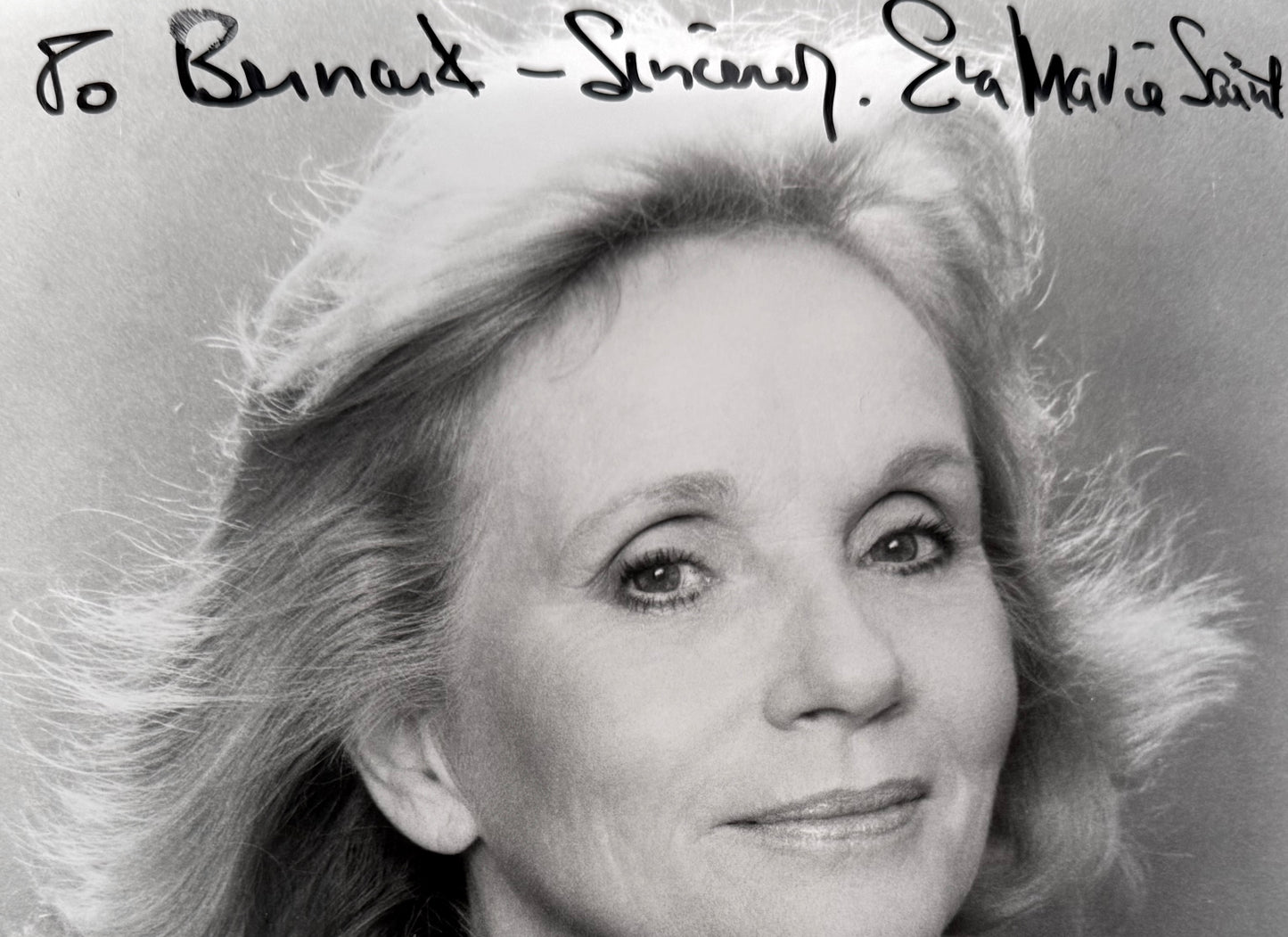 Eva Marie Saint, Hollywood Actress, Hand Signed Original Photo, 25cm x 20cm & COA
