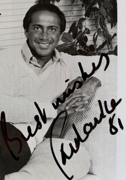 Paul Anka, Hand Signed Original Publicity Photo, 25cm x 20cm & COA