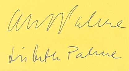 Olof Palme, Assassinated Former Swedish Prime Minister, Hand Signed Card & COA