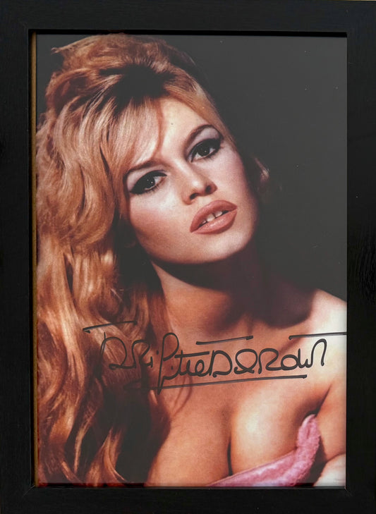 Brigitte Bardot, French Actress, Hand Signed Original Photo & COA