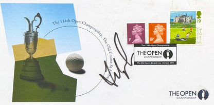 Fred Couples, Golf Legend, Hand Signed First Day Cover FDC 40cm x 30cm Framed With COA