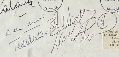Roger Bannister, Seb Coe, Frank Bruno, Ted Dexter + 1 Hand Signed FDC & COA.