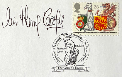 Sir Henry Cooper, Boxing Legend, Hand Signed Original FDC, First Day Cover & COA