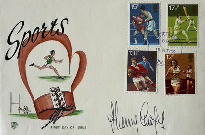 Sir Henry Cooper, Boxing Legend, Hand Signed Original FDC, First Day Cover & COA