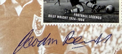 Tom Finney, Stanley Matthews, Gordon Banks Hand Signed FDC, First Day Cover & COA