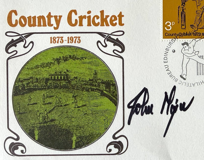 John Major, Former British Prime Minister, Hand Signed 'County Cricket' FDC With COA