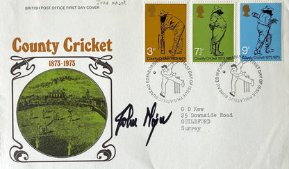 John Major, Former British Prime Minister, Hand Signed 'County Cricket' FDC With COA