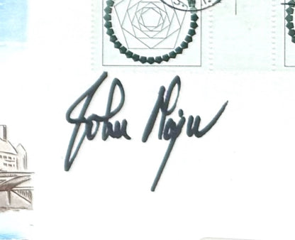 John Major, Former British Prime Minister, Hand Signed FDC & Photo Presentation With COA