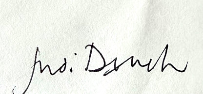 Dame Judi Dench & George Cole, Super Rare Hand Signed FDC & COA