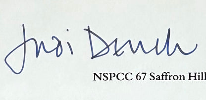 Dame Judi Dench, 007 'M' James Bond Actress, Hand Signed FDC & COA