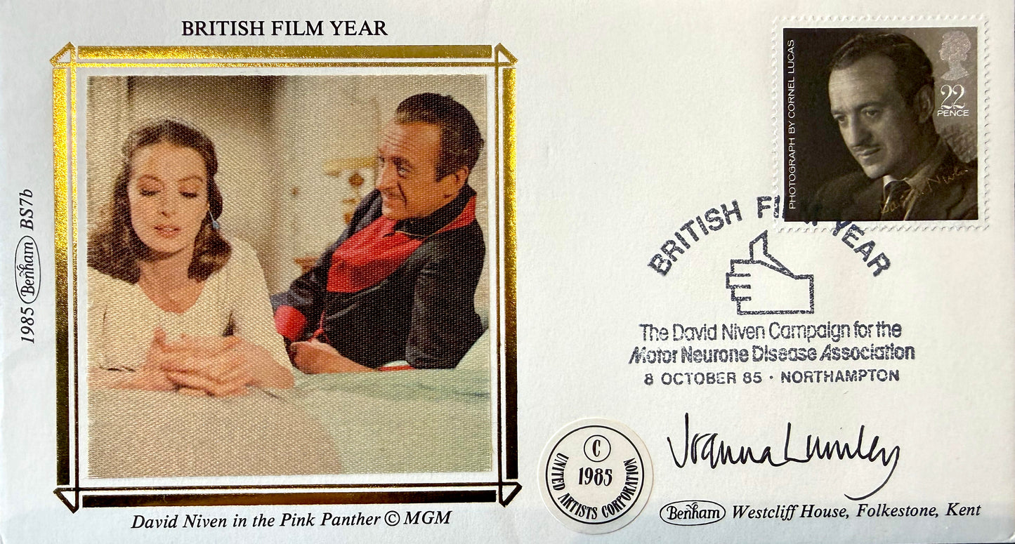 Joanna Lumley, Iconic British Actress, Hand Signed FDC & COA