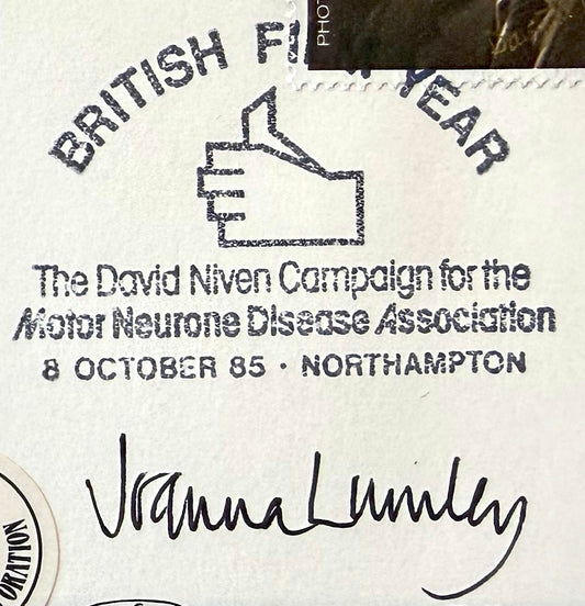 Joanna Lumley, Iconic British Actress, Hand Signed FDC & COA