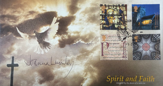Joanna Lumley, Iconic British Actress, Hand Signed FDC & COA