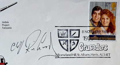 Cliff Richard, Singer, Actor, Hand Signed Official FDC, First Day Cover, with COA