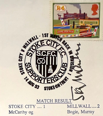 Stanley Matthews, Stoke, Blackpool, England Legend, Hand Signed First Day Cover, FDC & COA