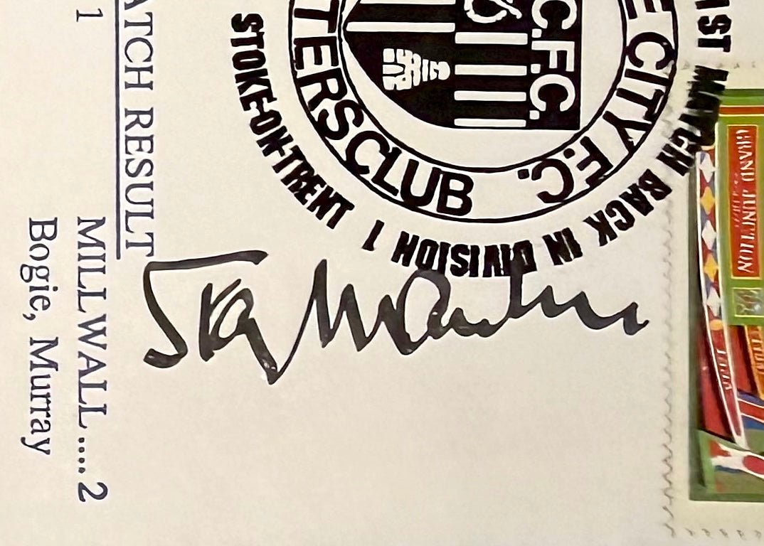 Stanley Matthews, Stoke, Blackpool, England Legend, Hand Signed First Day Cover, FDC & COA