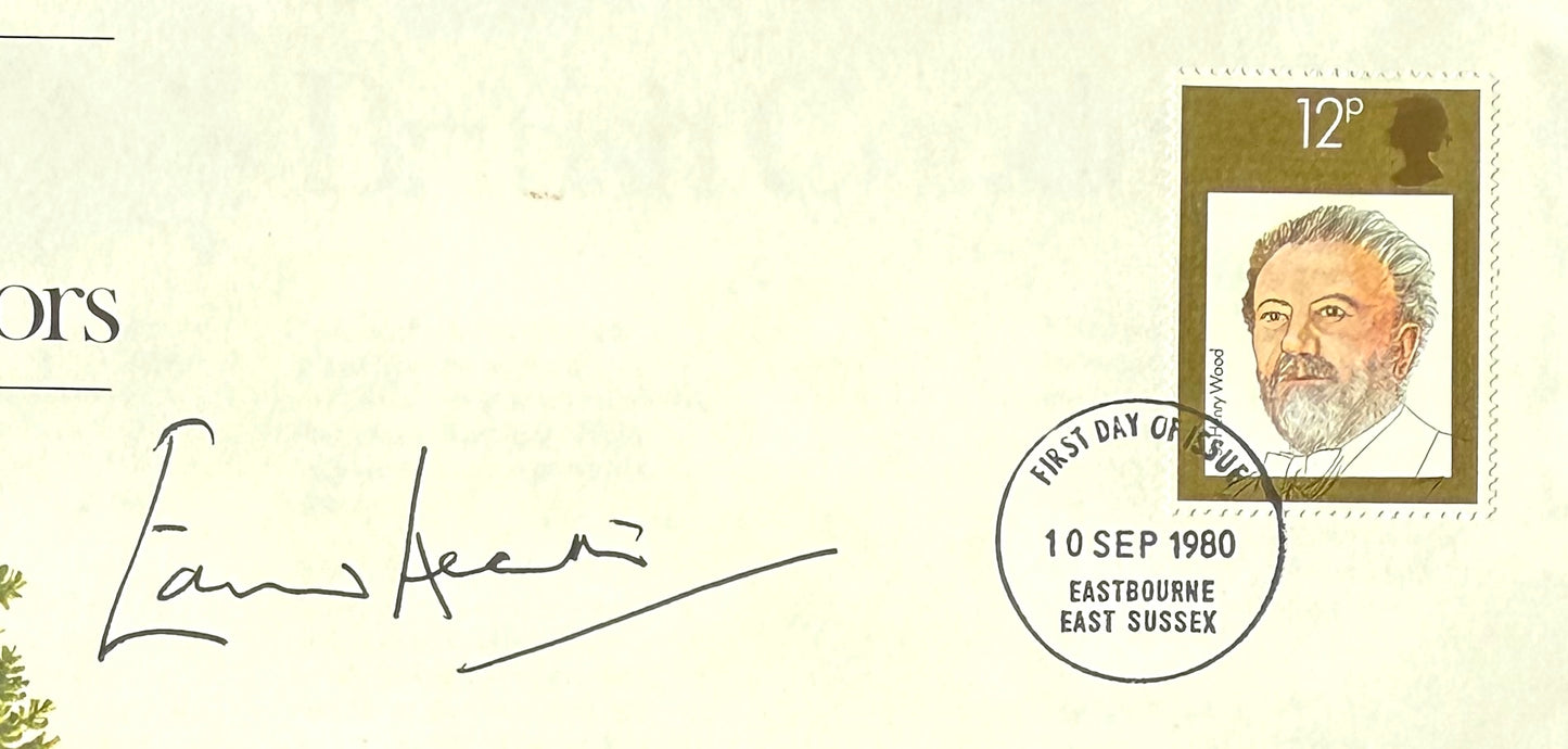 Edward Heath, Former British Prime Minister, Hand Signed 1980 FDC & COA