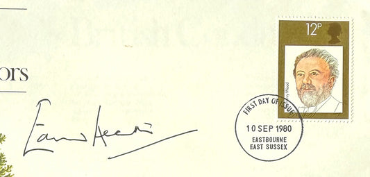 Edward Heath, Former British Prime Minister, Hand Signed 1980 FDC & COA