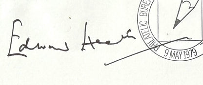 Edward Heath, Former British Prime Minister, Hand Signed 1979 'European Assembly' FDC & COA
