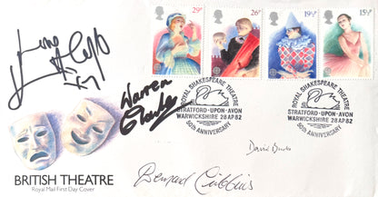 Bernard Cribbins, Multi-Actor, Super Rare Hand Signed FDC First Day Cover & COA
