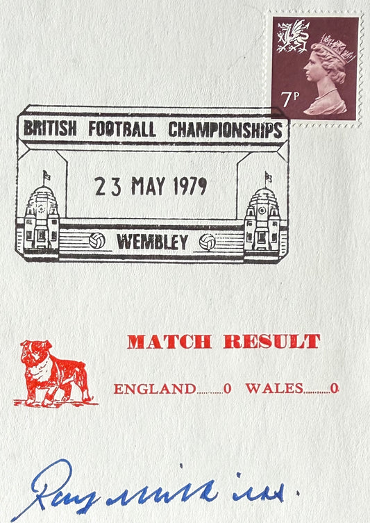 Ray Wilkins, Chelsea, Manchester United, England Legend, Hand Signed First Day Cover, FDC & COA