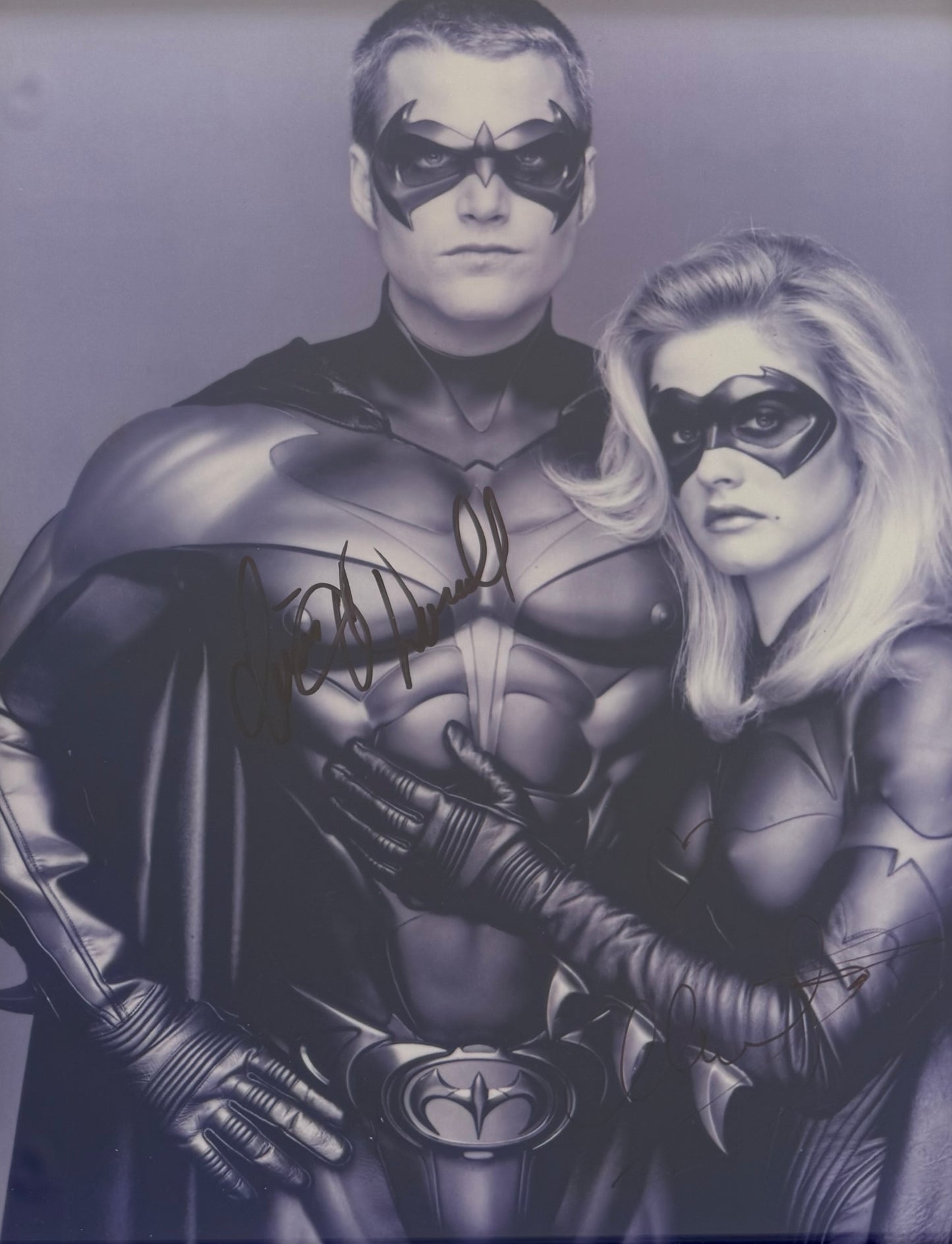 Chris O'Donnell, Guaranteed Hand Signed Mounted, Framed 'Batman' Presentation & COA