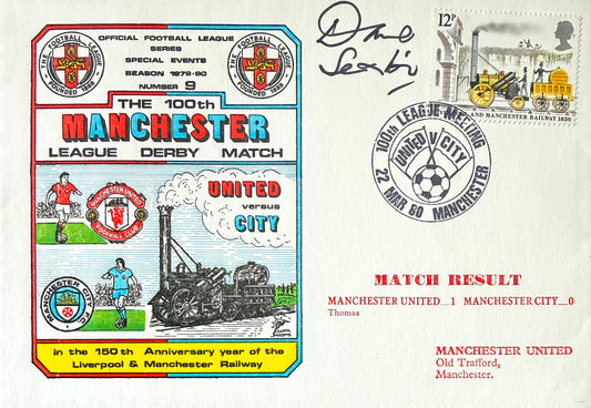 Dave Sexton, Chelsea, Manchester United, England Legend, Hand Signed First Day Cover, FDC & COA