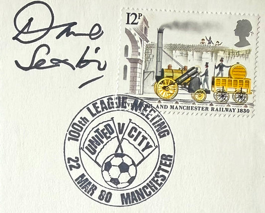 Dave Sexton, Chelsea, Manchester United, England Legend, Hand Signed First Day Cover, FDC & COA