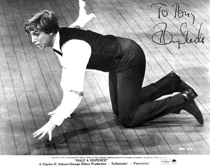 Tommy Steele, British Award Winning Actor Hand Signed Original 25cm x 20cm Photo & COA
