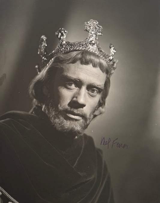 Mel Ferrer, Guaranteed Hand Signed 25cm x 20cm Publicity Photo & COA
