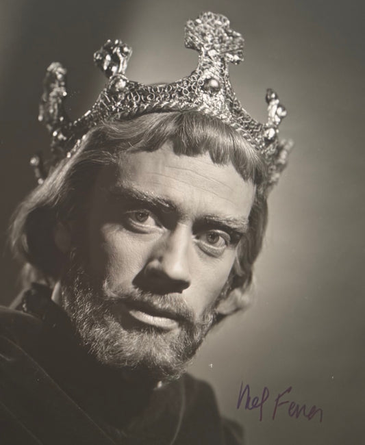 Mel Ferrer, Guaranteed Hand Signed 25cm x 20cm Publicity Photo & COA