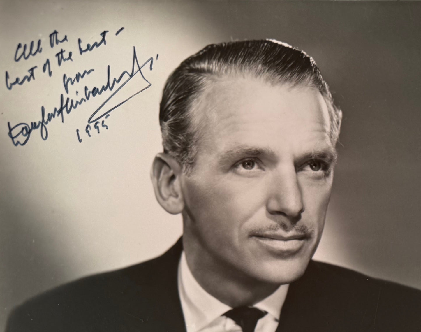 Douglas Fairbanks Junior - Hand Signed Original Publicity Photo & COA
