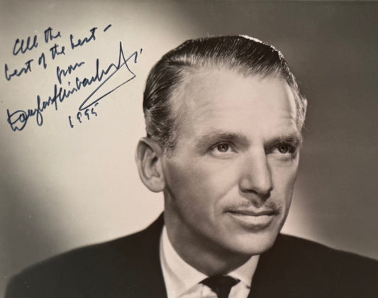 Douglas Fairbanks Junior - Hand Signed Original Publicity Photo & COA