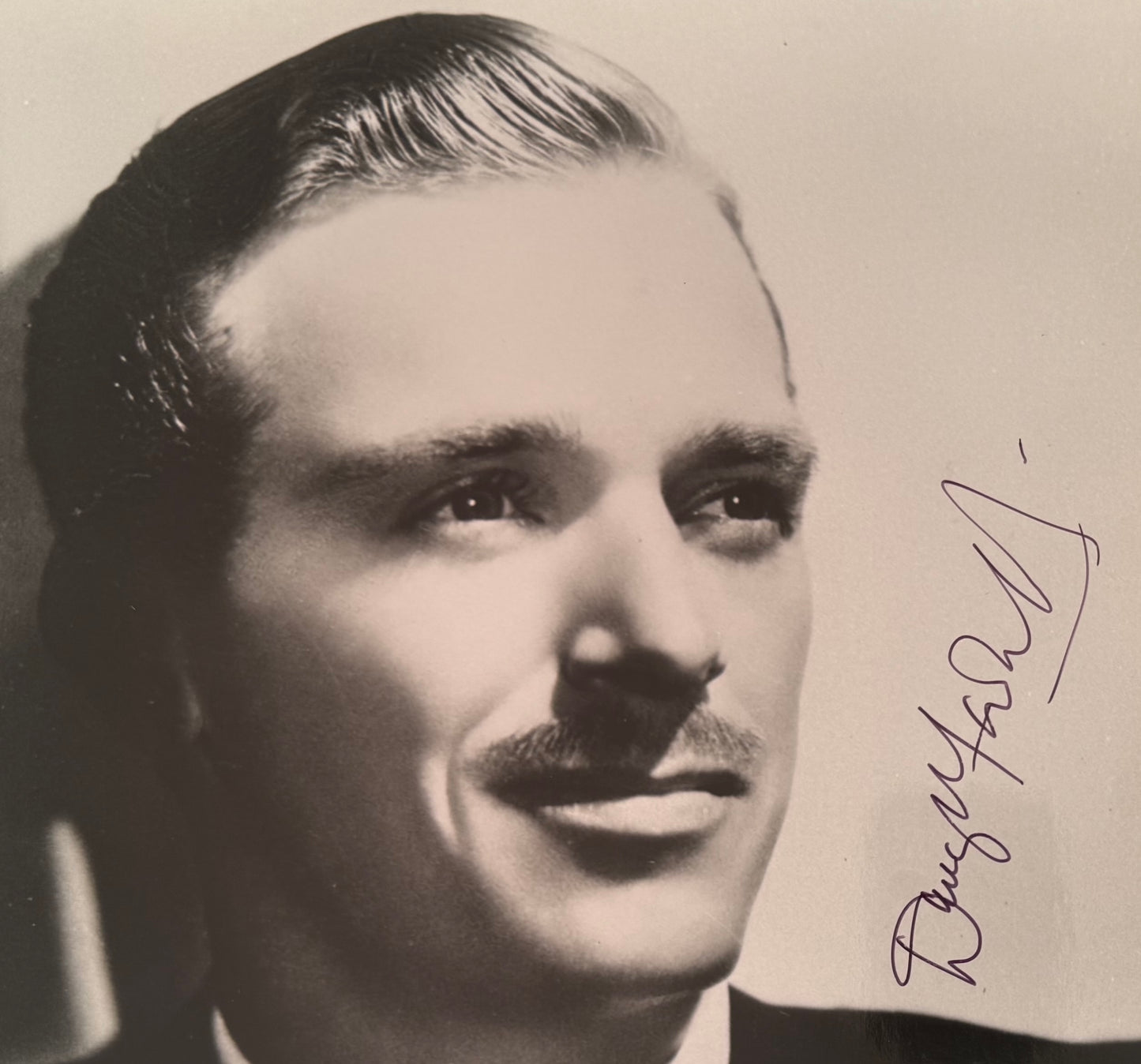 Douglas Fairbanks Junior - Hand Signed Original Publicity Photo & COA