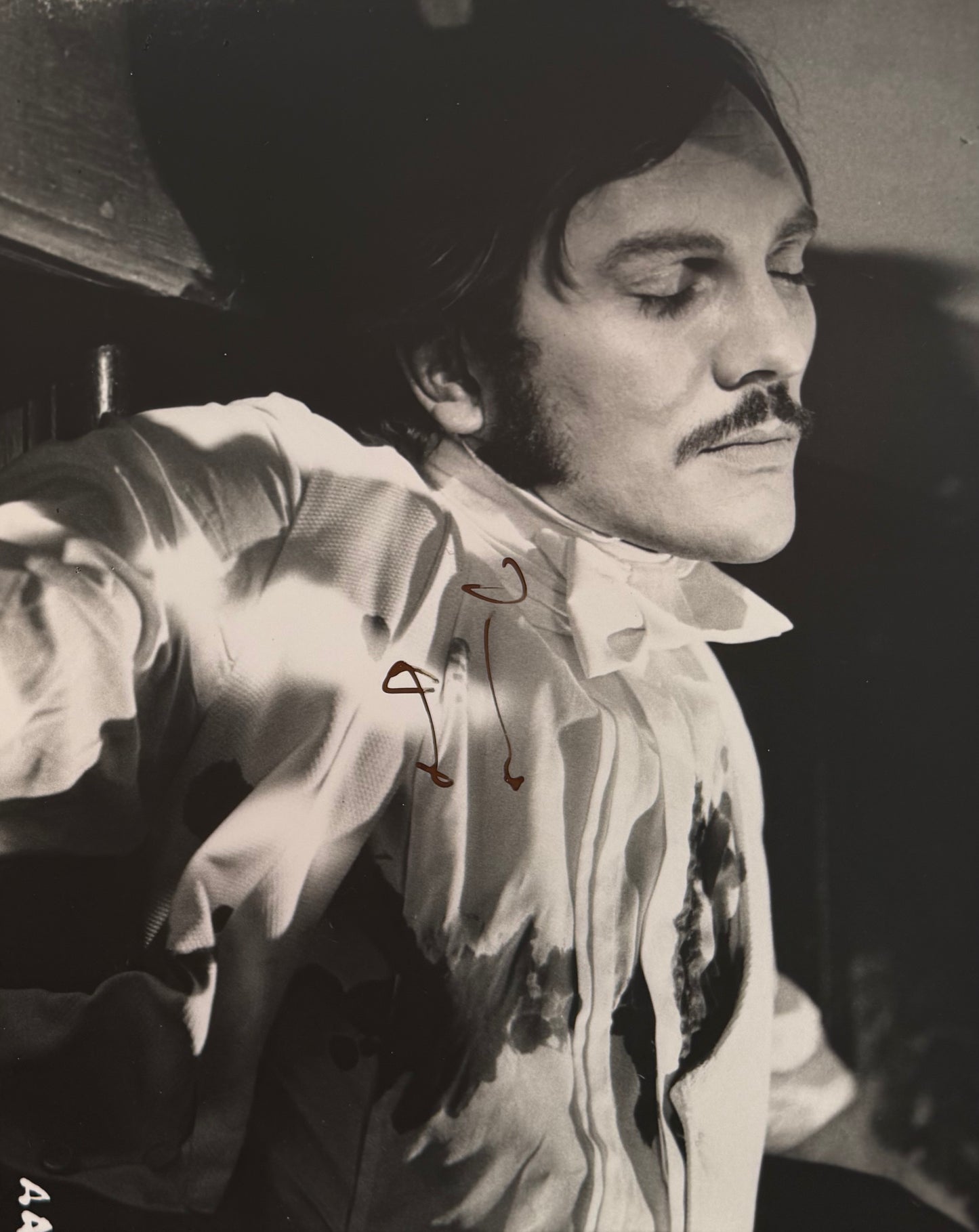 Terence Stamp, Hand Signed Original Film Photo 25cm x 20cm & COA