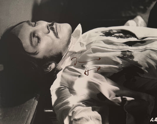 Terence Stamp, Hand Signed Original Film Photo 25cm x 20cm & COA