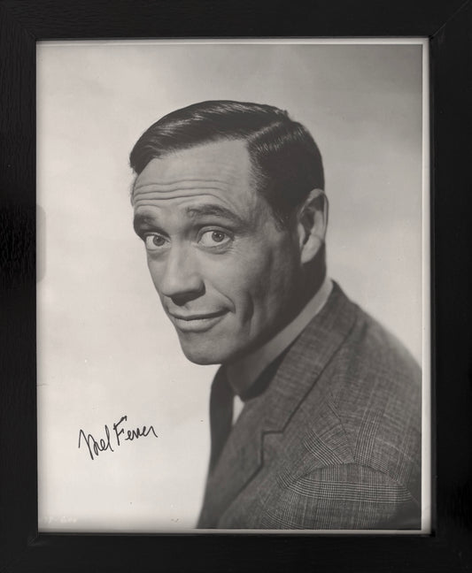 Mel Ferrer, Guaranteed Hand Signed 25cm x 20cm Publicity Photo & COA