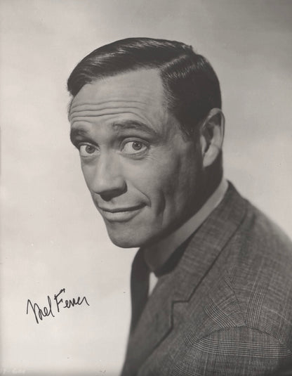 Mel Ferrer, Guaranteed Hand Signed 25cm x 20cm Publicity Photo & COA