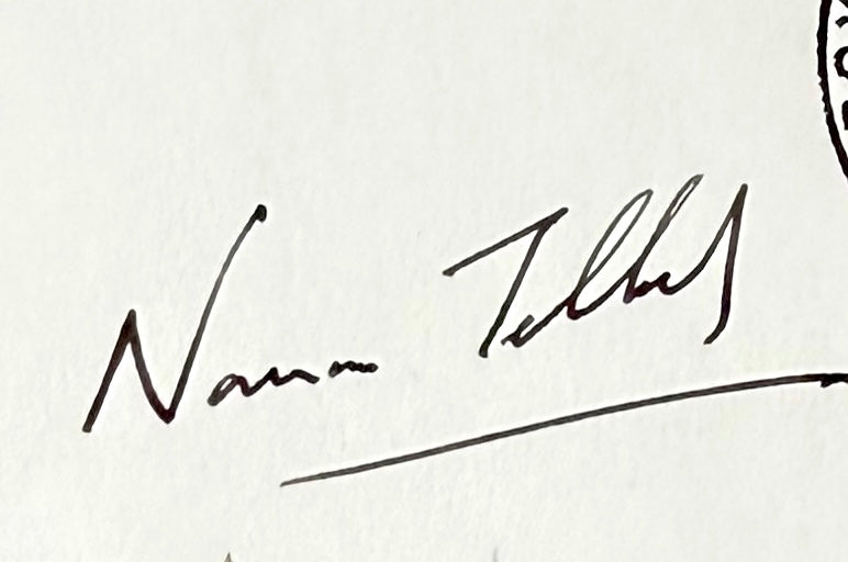 Norman Tebbit, Conservative Government Minister, Hand Signed 2013 Margaret Thatcher FDC & COA