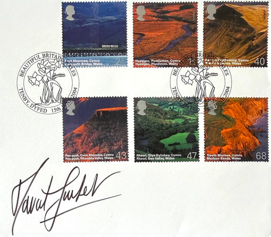 David Suchet, British Actor, Hand Signed Original FDC, First Day Cover & COA