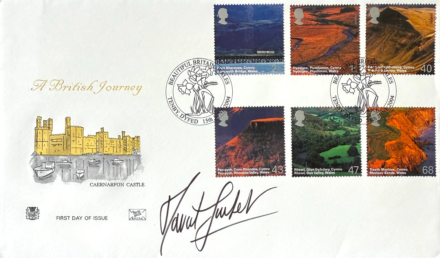David Suchet, British Actor, Hand Signed Original FDC, First Day Cover & COA