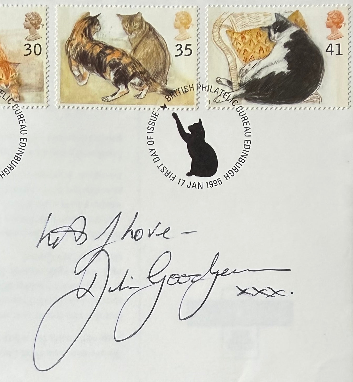 Julie Goodyear, Iconic Coronation Street Actress, Hand Signed FDC & COA