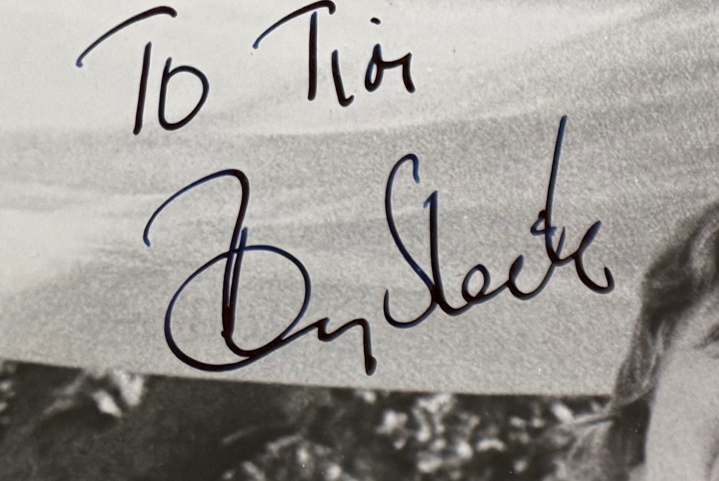 Tommy Steele, British Award Winning Actor Hand Signed Original 25cm x 20cm Photo & COA