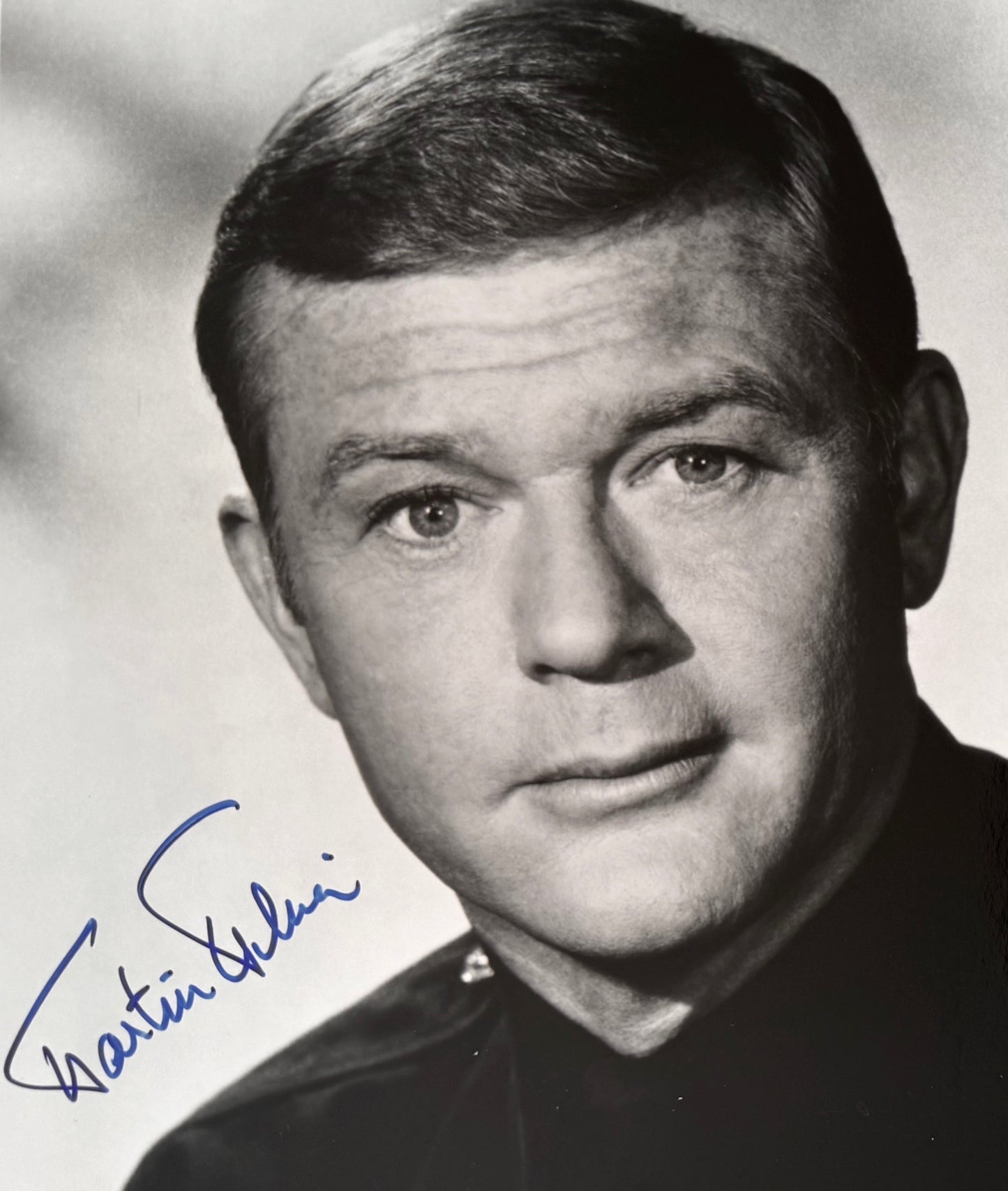 Martin Milner, Hand Signed Original 'Route 66' Publicity Photo 25cm x 20cm & COA